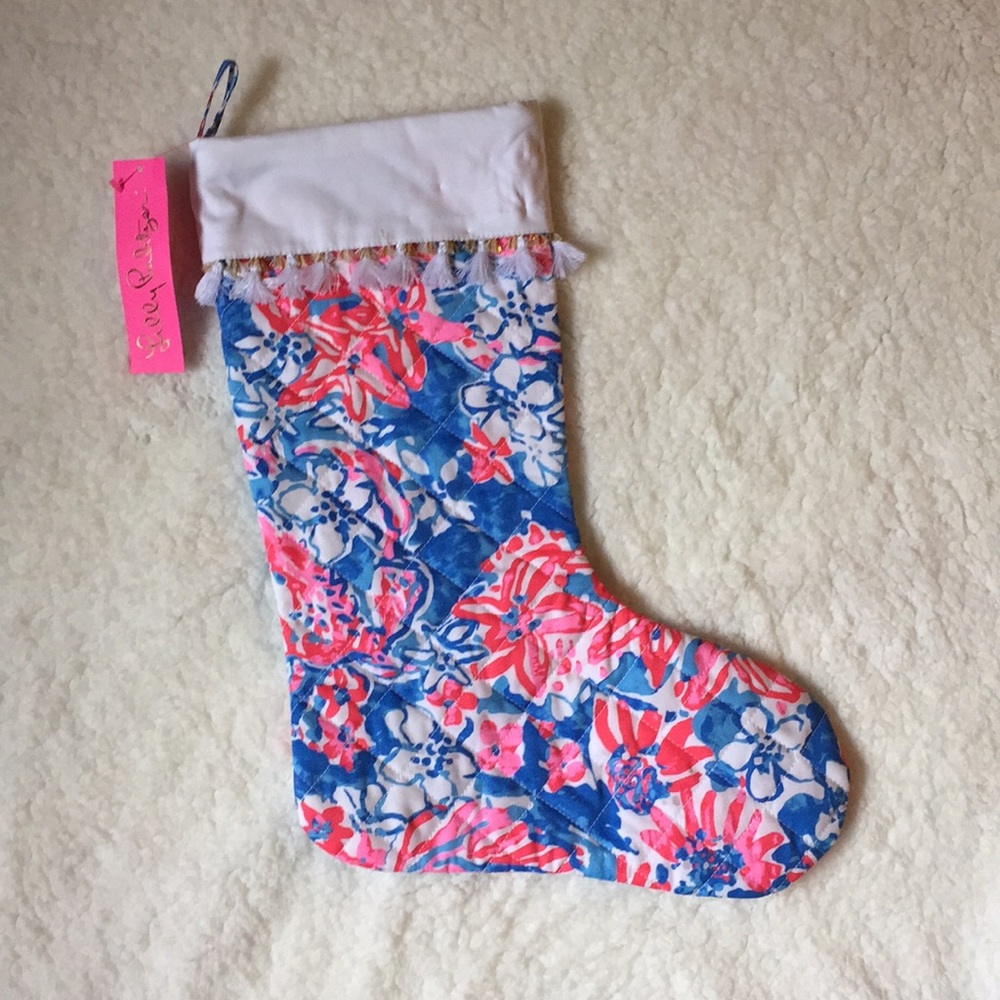 Lilly Pulitzer Christmas Stocking